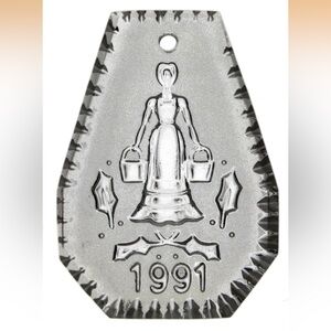 Waterford crystal twelve days of Christmas ornament